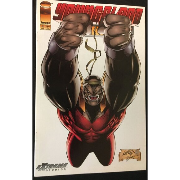 Youngblood Comic Book Mixed Lot of 8 with Alternate Cover Art Circa 1993-1995 - Picture 9 of 9